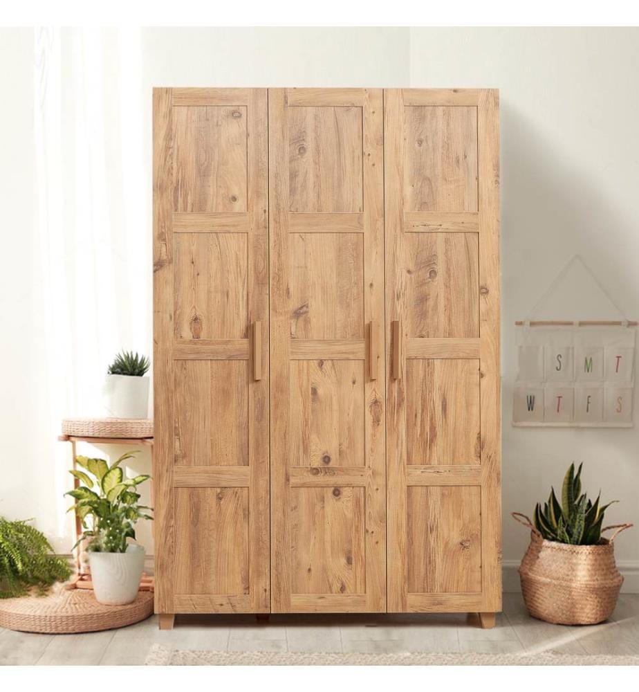 Wardrobe, Atlantic Pine, Melamine Coated Particle Board