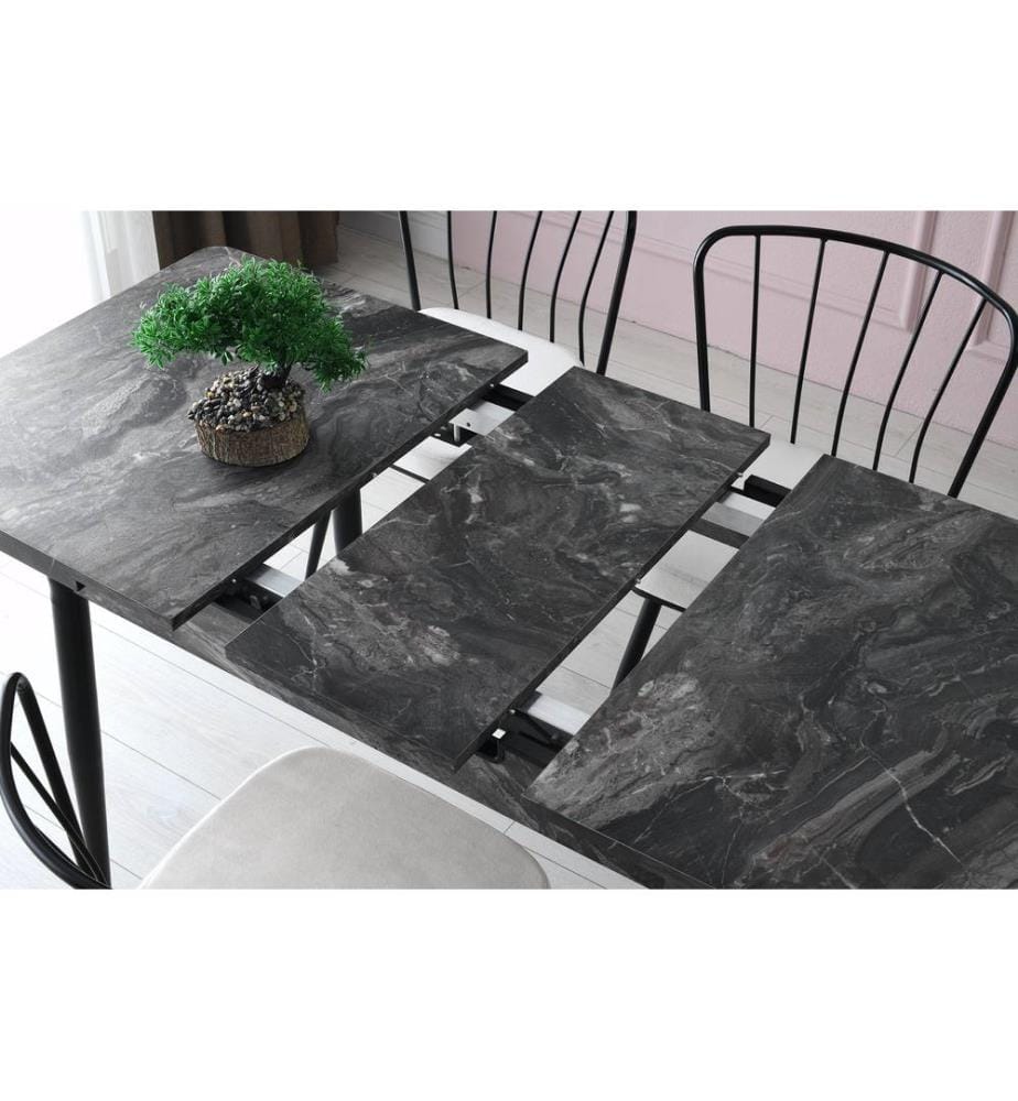 Anthracite, Tables Basses, 75X120X70 cm, Plaque De Particules Enrobée De Mélamine