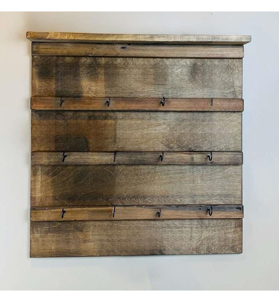 Dekoratives Wandregal aus Holz, 100 % Sperrholz