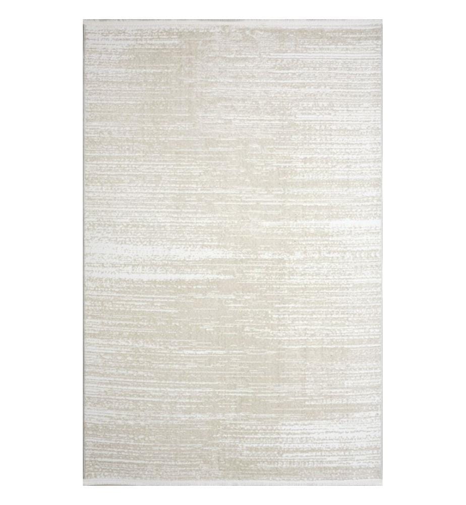 Teppich für den Flur, Creme, 100% Polyester, 100 x 450 cm