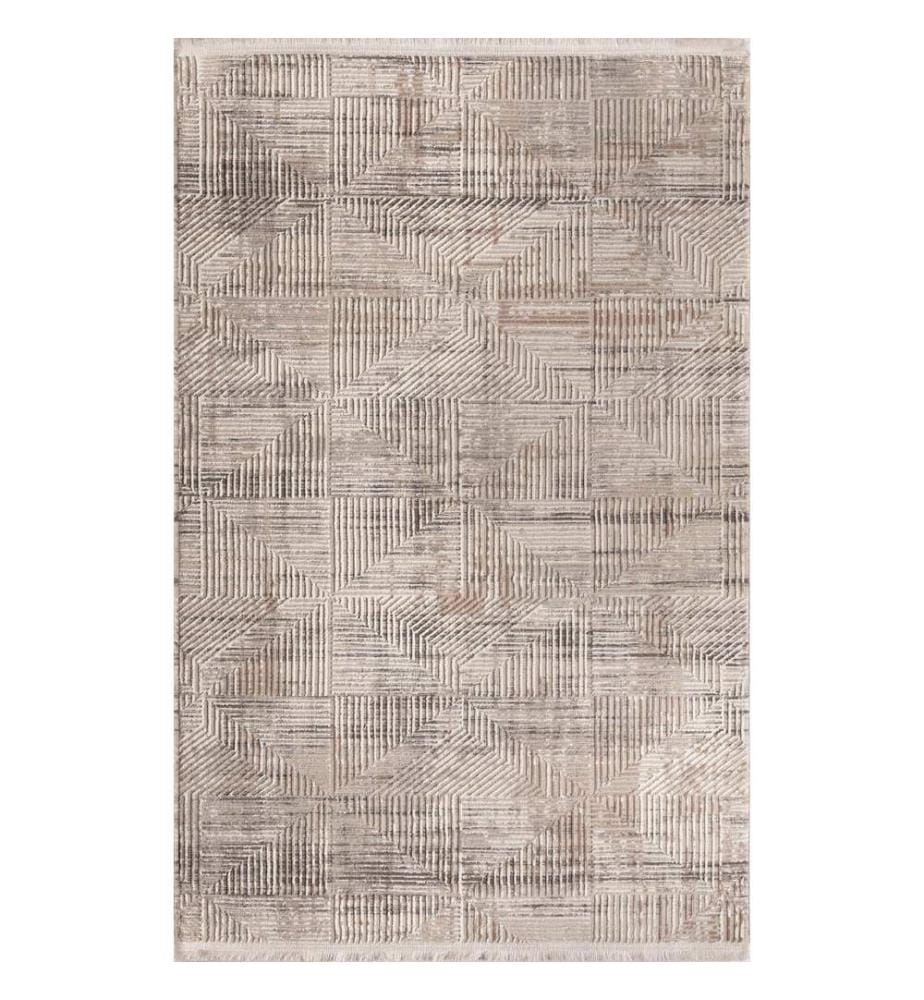 Tappeto per ingresso, beige, 70% polipropilene / 30% poliestere, 120 x 250 cm