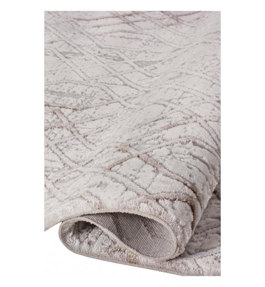 Tappeto da sala, Beige, 100% acrilico, 120 x 450 cm