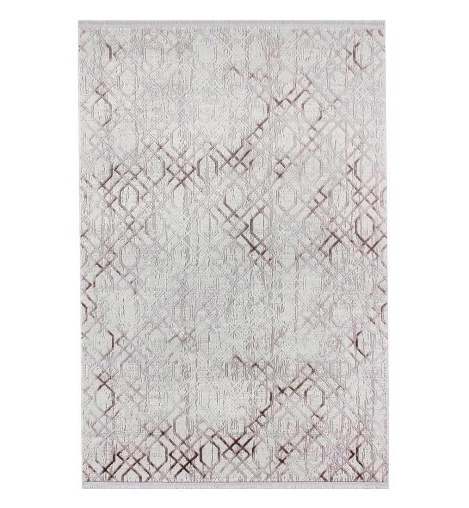 Tappeto da sala, Beige, 100% acrilico, 120 x 450 cm