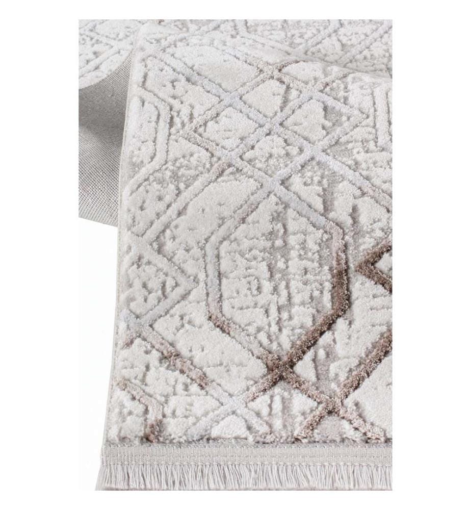 Tappeto per ingresso, Beige, 100% acrilico, 200 x 500 cm