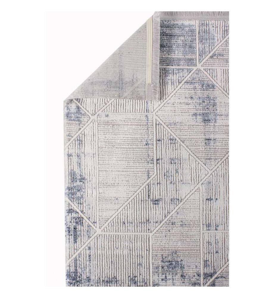 Tappeto da sala, Blu, 100% acrilico, 120 x 200 cm