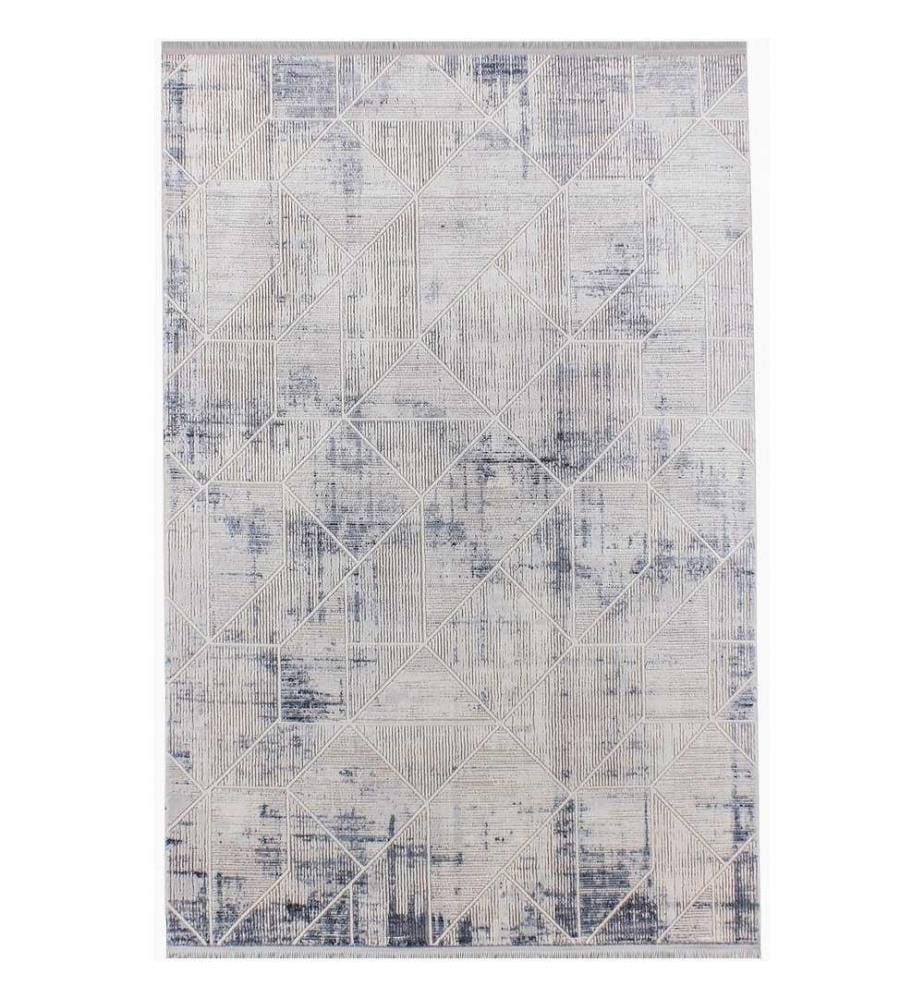 Tappeto da sala, Blu, 100% acrilico, 120 x 200 cm