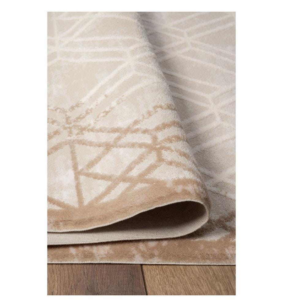 Tappeto per ingresso, Beige, 100% Acrilico, 80 x 200 cm