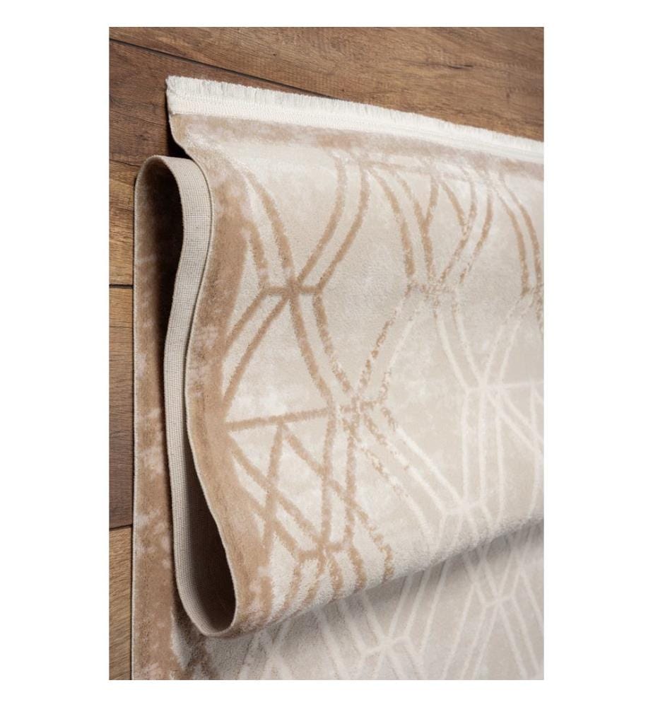 Tappeto per ingresso, Beige, 100% Acrilico, 80 x 200 cm