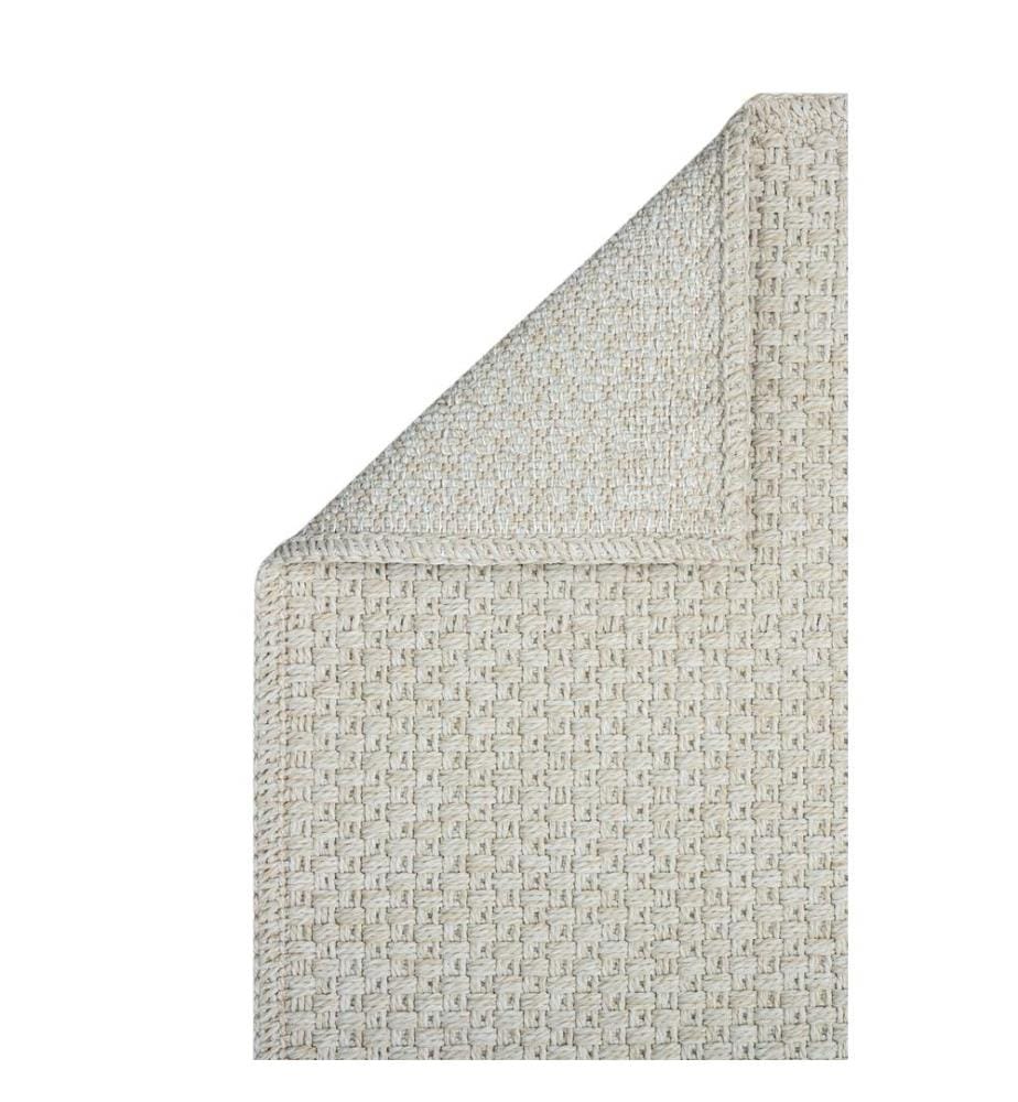 Teppich für den Flur, Creme, 100% Polypropylen, 100 x 450 cm