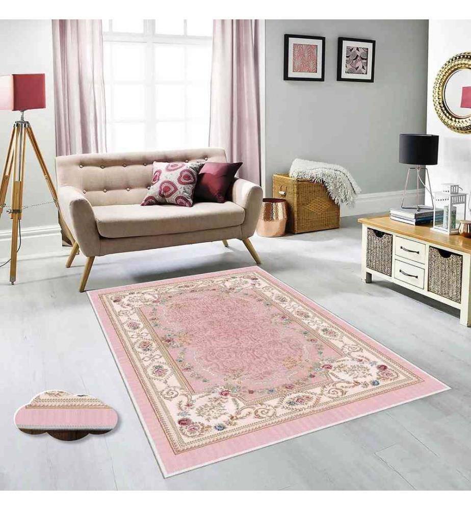 Teppich, Mehrfarbig, 100% Polyester, 80 x 120 cm