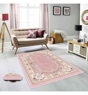 Flurteppich, Multicolor, 100% Polyester, 100 x 150 cm