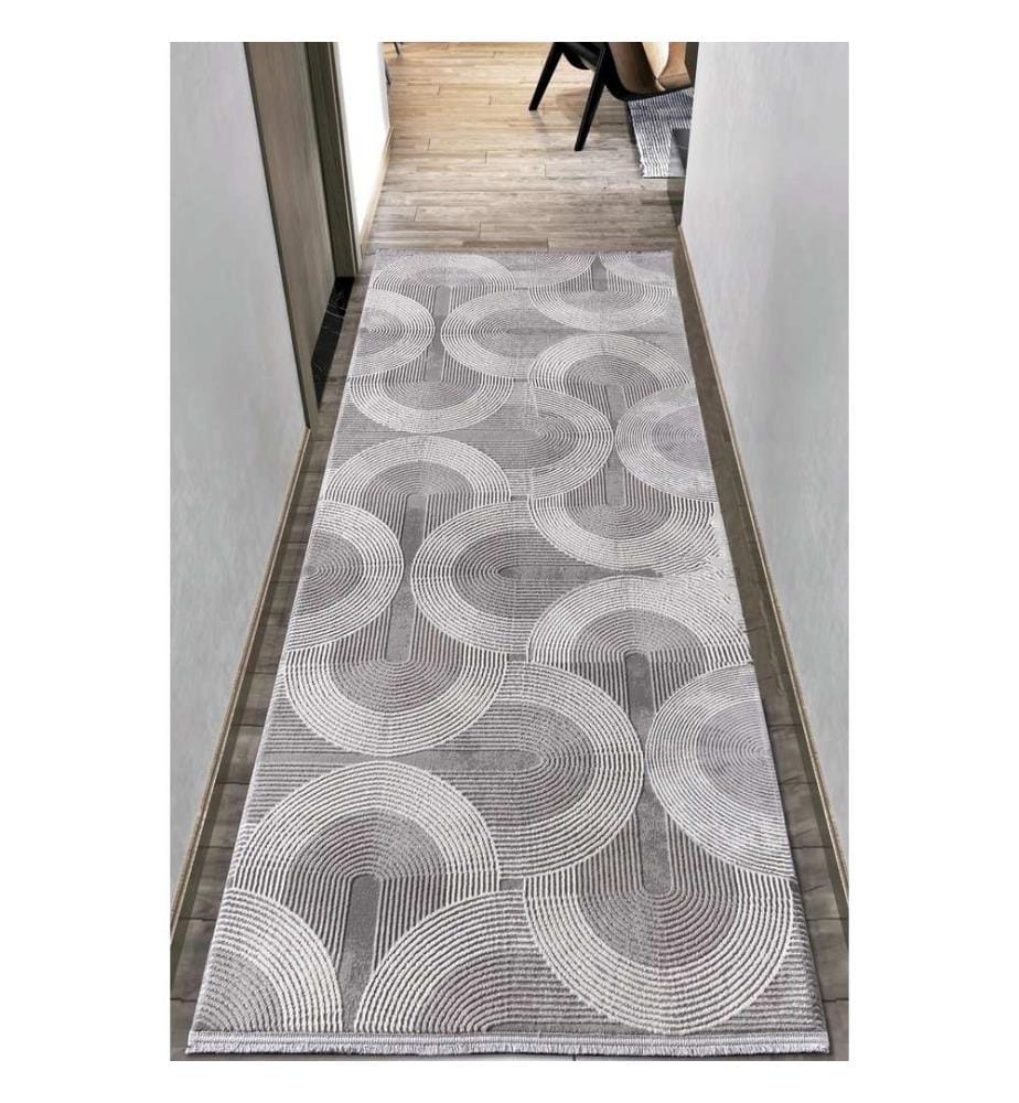 Tappeto Hall, Beige, 70% polipropilene / 30% poliestere, 80 x 150 cm