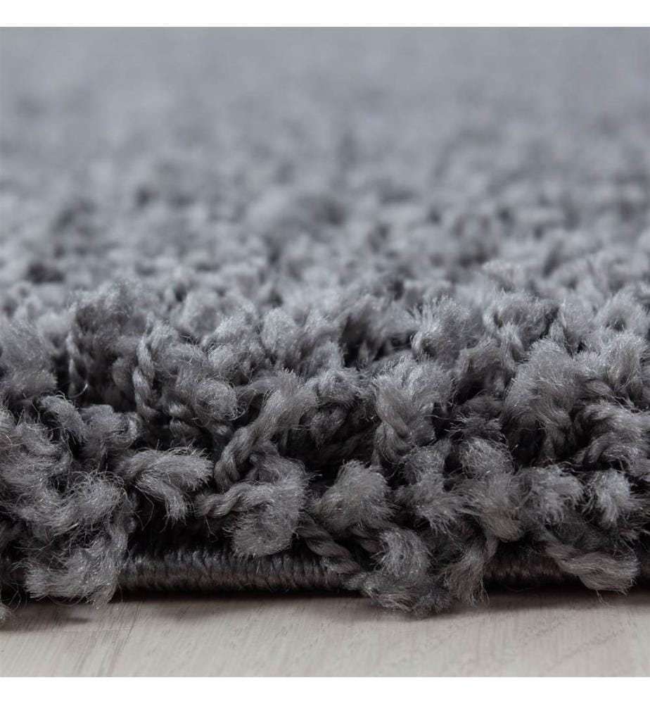 Tappeto per ingresso, grigio scuro, 100% polipropilene, 80 x 250 cm