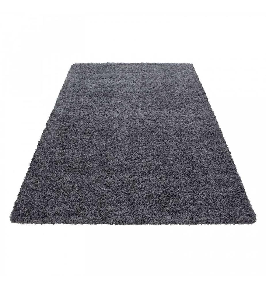 Tappeto per ingresso, grigio scuro, 100% polipropilene, 80 x 250 cm
