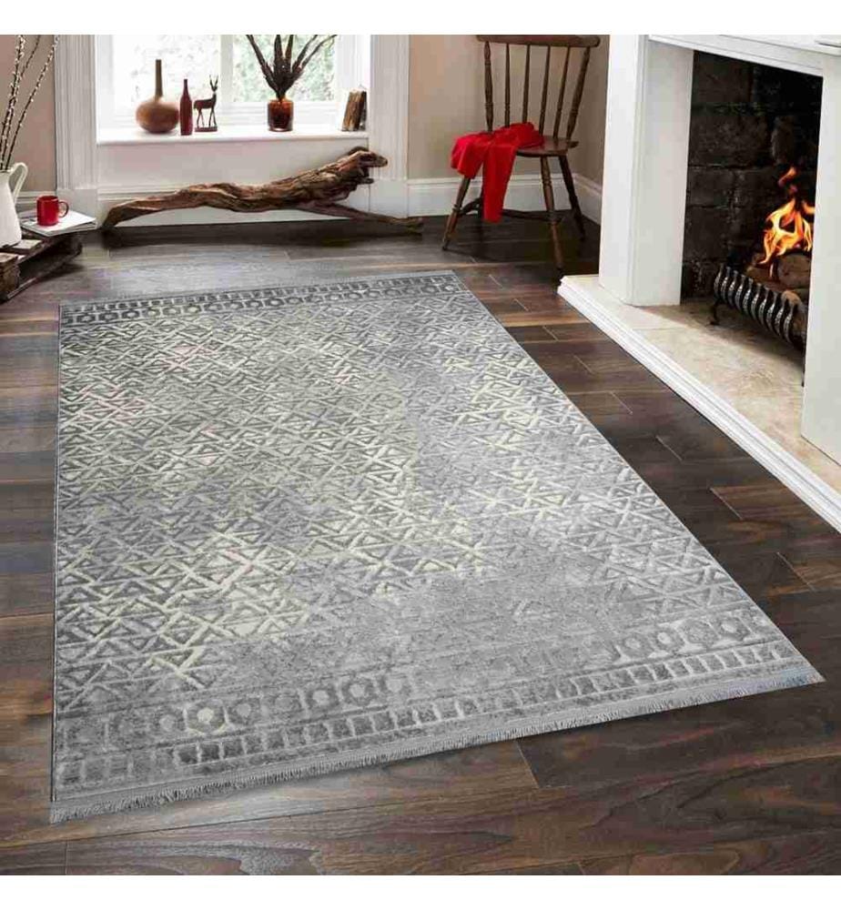 Tappeto, 160 x 230, , Grigio crema, 60% polipropilene - 40% poliestere, 1700 G-m²,