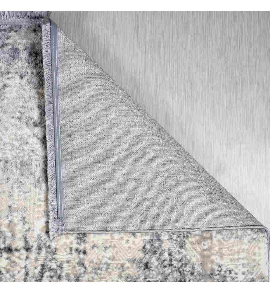 Tappeto da sala, 80 x 300, , Grigio Beige Crema, 60% polipropilene - 40% poliestere, 1700 G-m²,