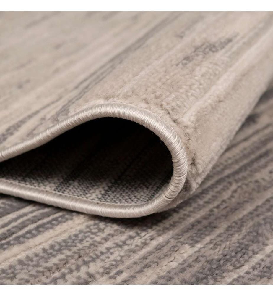 Tappeto, Grigio, Beige, Marrone, 60% Polipropilene - 40% Poliestere, 120 x 180 cm