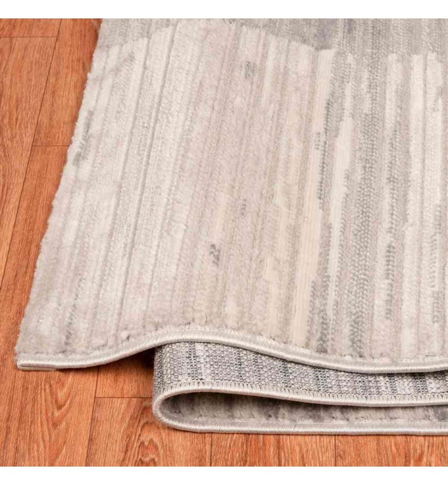 Tappeto, Grigio, Beige, Marrone, 60% Polipropilene - 40% Poliestere, 120 x 180 cm