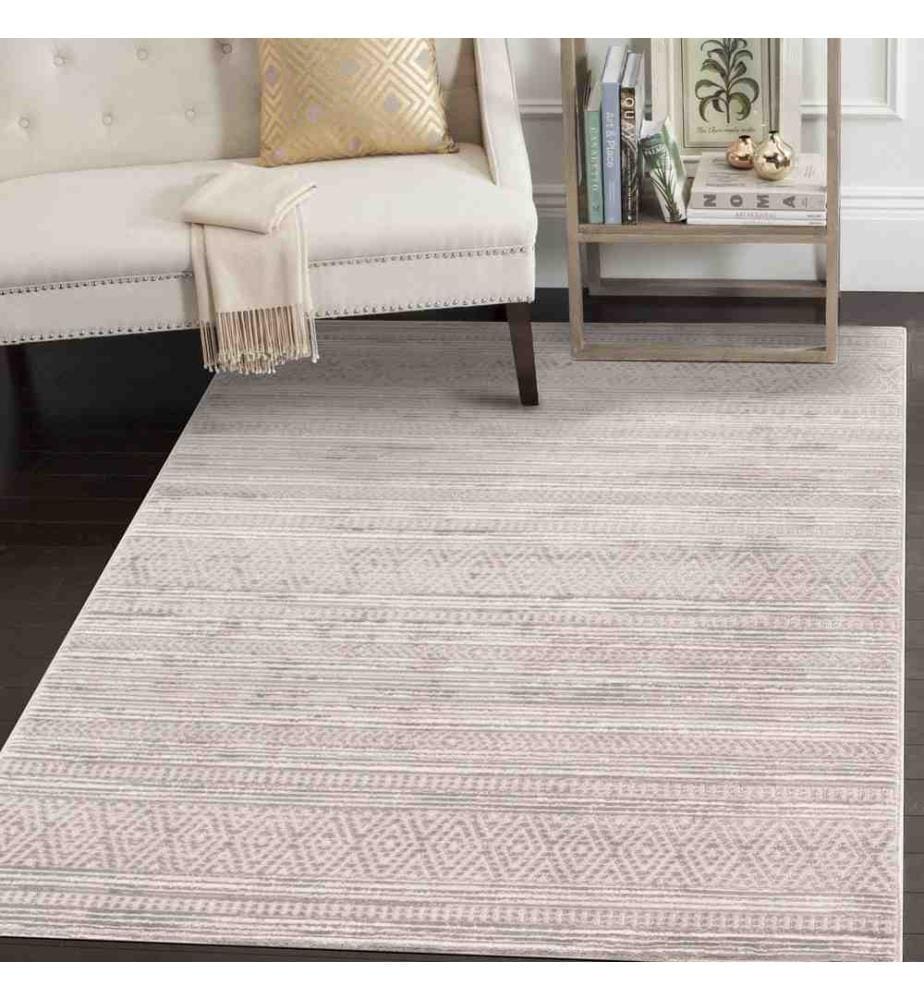 Tappeto, Grigio, Beige, Marrone, 60% Polipropilene - 40% Poliestere, 200 x 290 cm