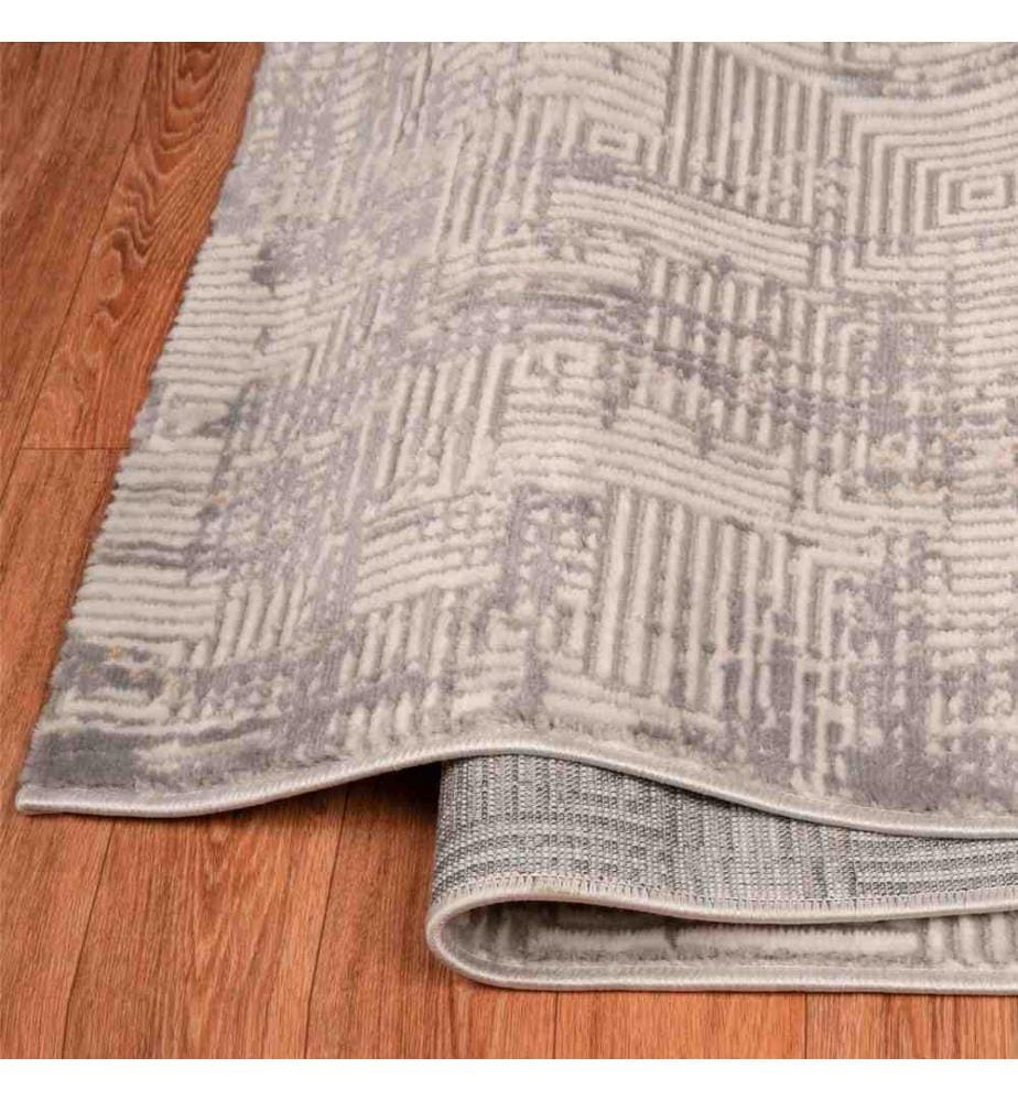 Tappeto, Grigio, Beige, Marrone, 60% Polipropilene - 40% Poliestere, 160 x 230 cm
