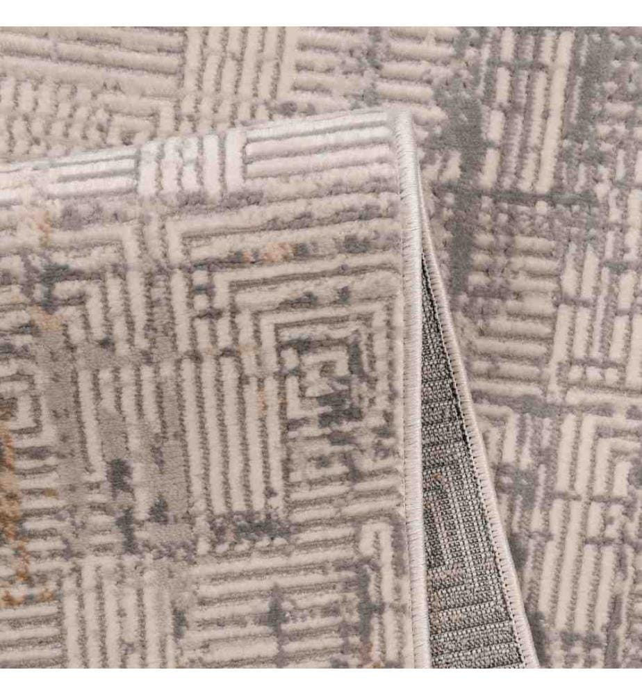 Tappeto, Grigio, Beige, Marrone, 60% Polipropilene - 40% Poliestere, 160 x 230 cm