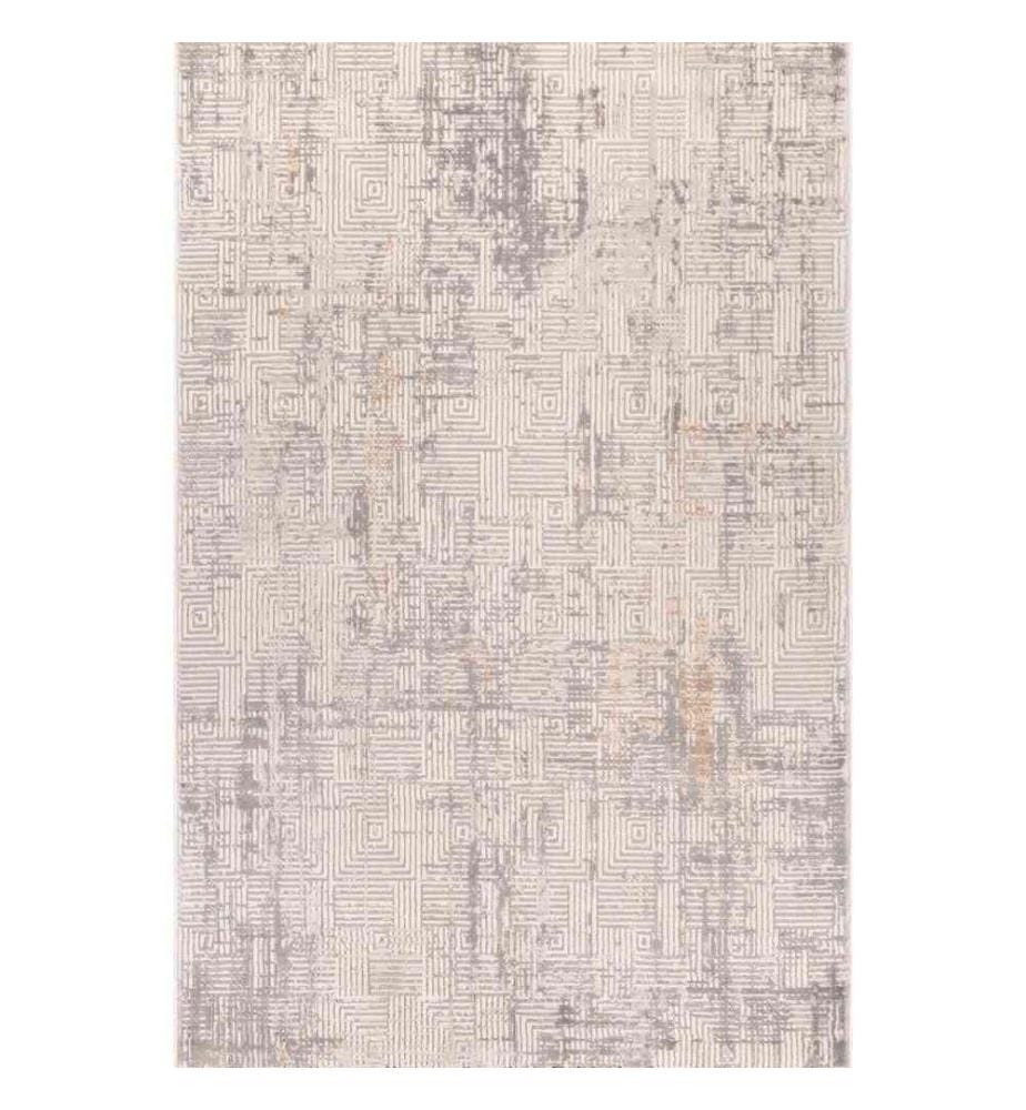 Tappeto, Grigio, Beige, Marrone, 60% Polipropilene - 40% Poliestere, 160 x 230 cm
