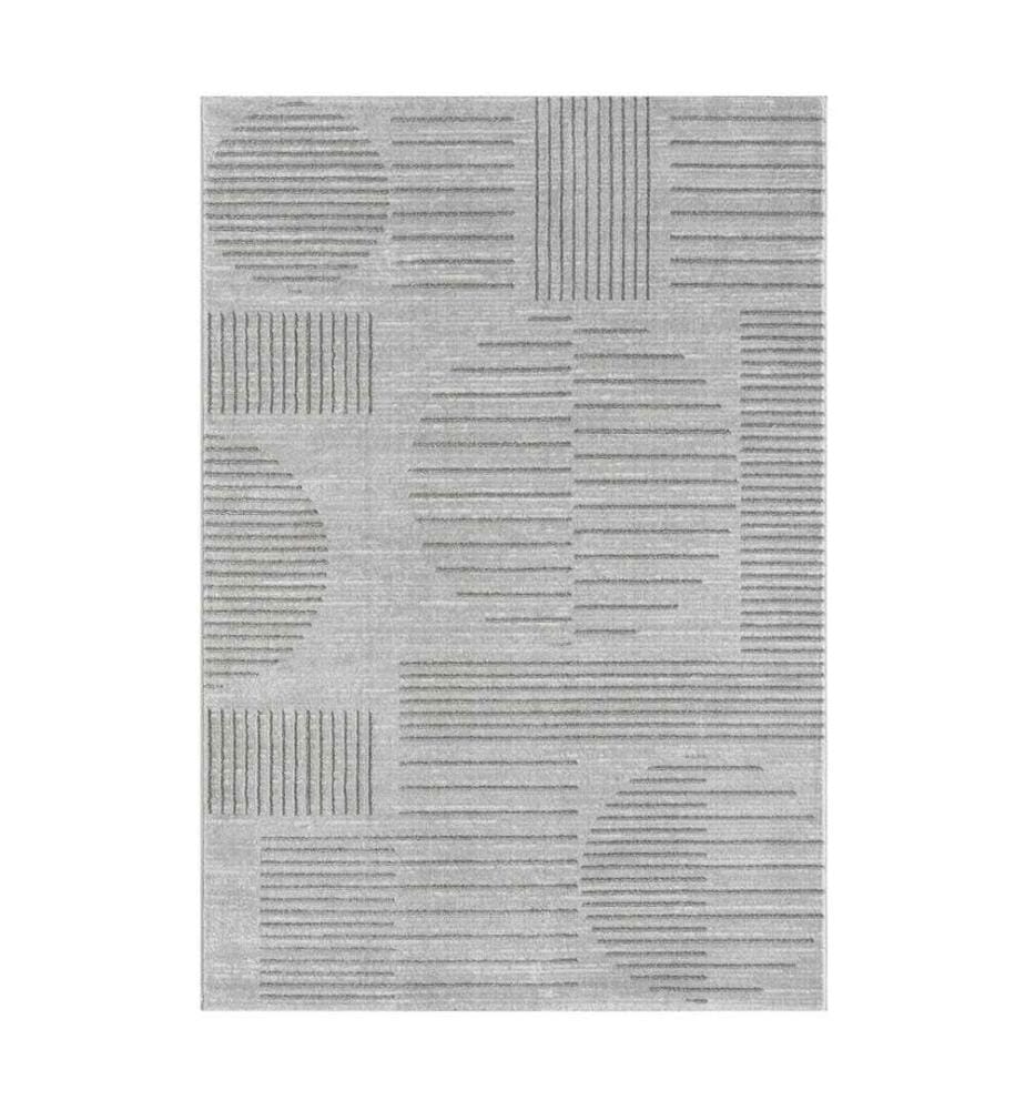 Tappeto, Grigio, 100% poliestere, 200 x 290 cm