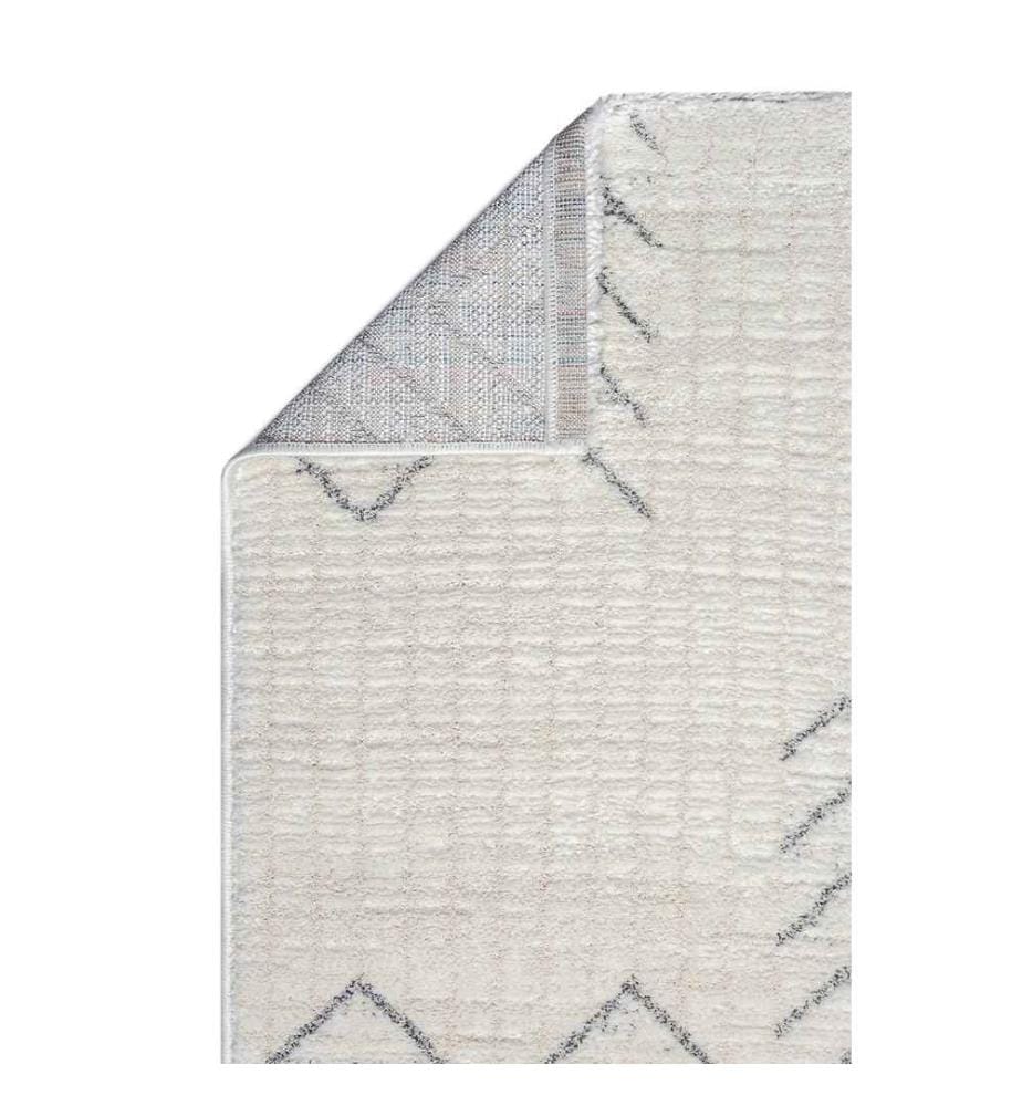 Tappeto, Crema, 100% poliestere, 160 x 230 cm