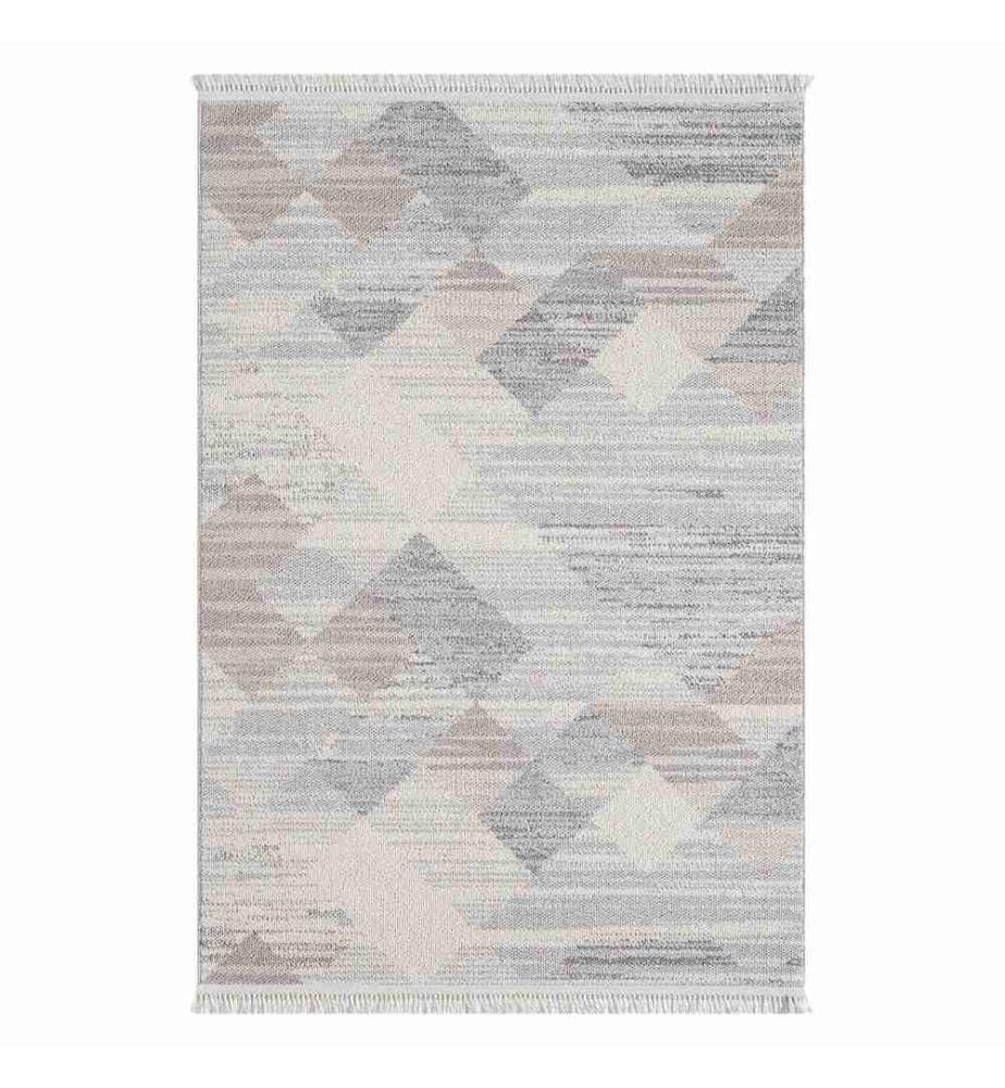 Tappeto, Crema, Grigio, 100% polipropilene, 160 x 230 cm