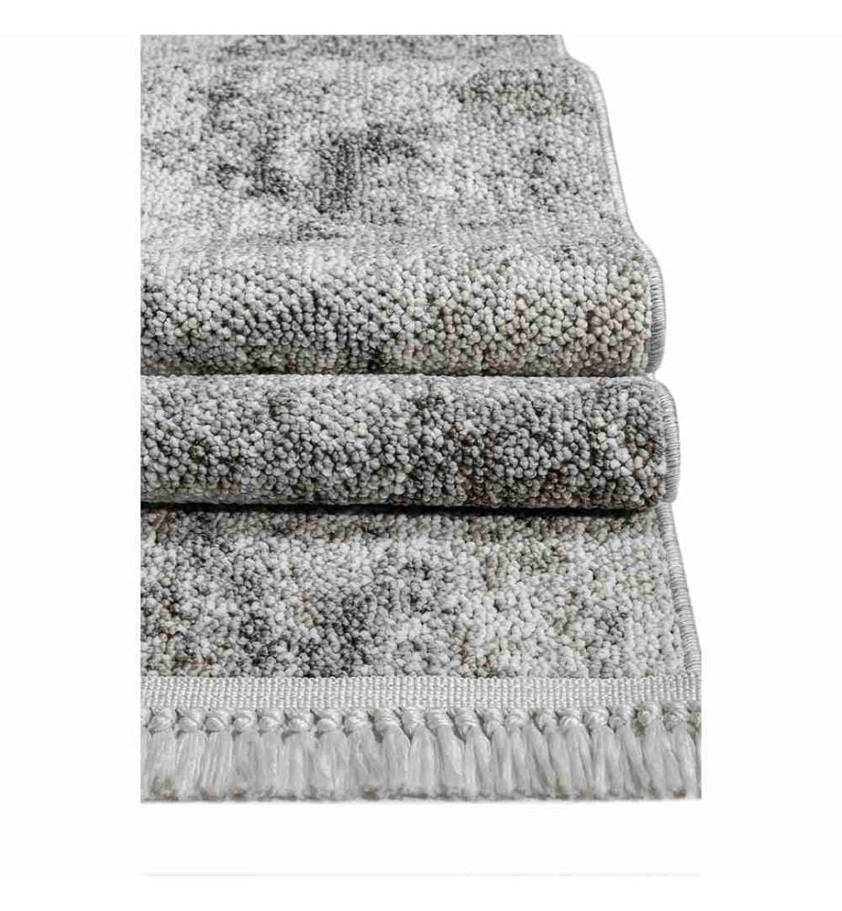 Tappeto, Crema, Grigio, 100% polipropilene, 80 x 150 cm