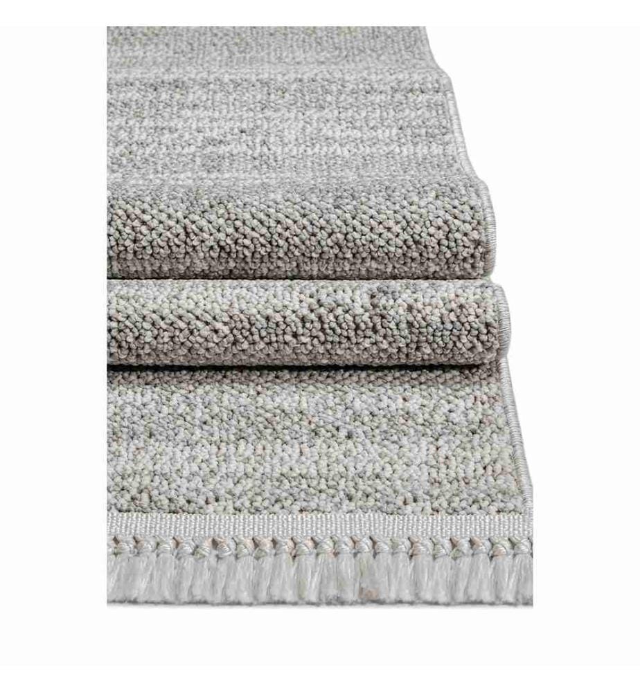 Tappeto, Crema, Grigio, 100% polipropilene, 100 x 200 cm