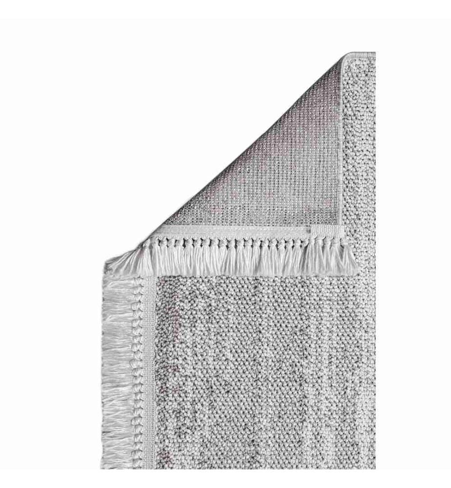 Tappeto, Crema, Grigio, 100% polipropilene, 80 x 150 cm
