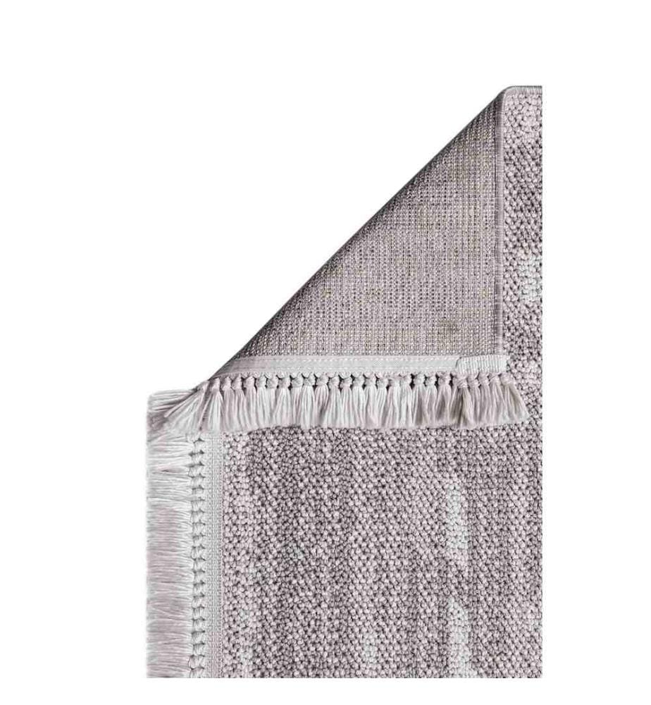 Tappeto, Crema, Grigio, 100% polipropilene, 140 x 200 cm
