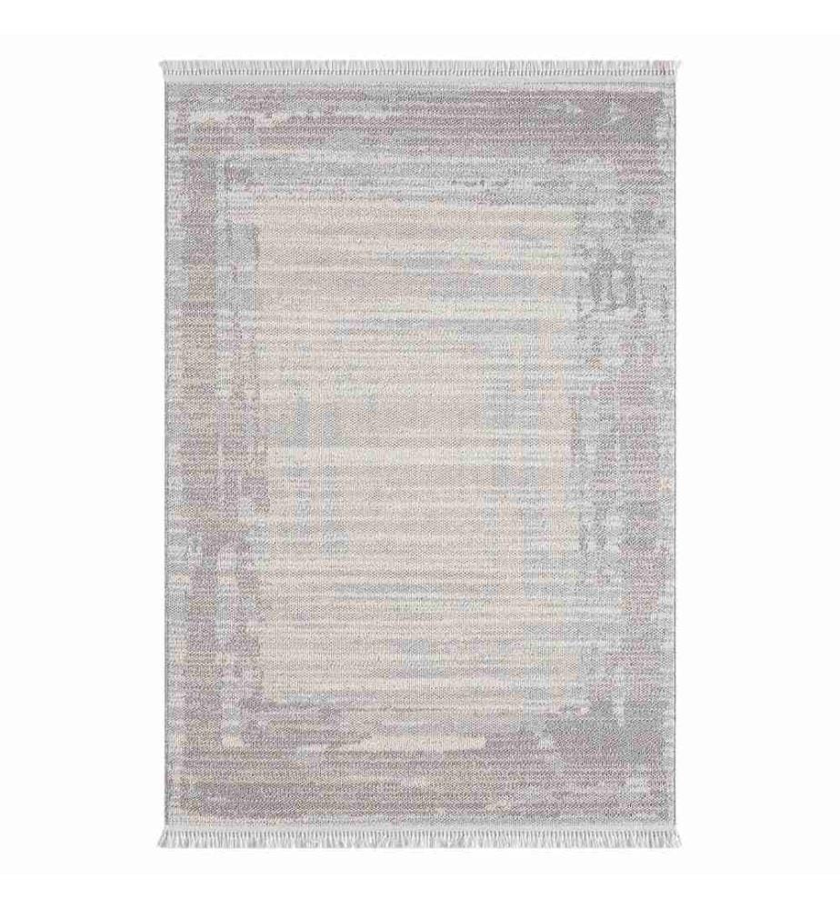 Tappeto, Crema, Grigio, 100% polipropilene, 140 x 200 cm