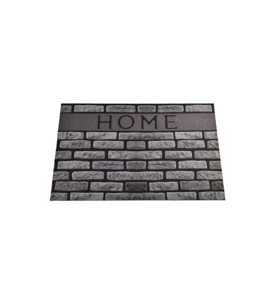 Pvc-Fussmatte, Multicolor, PVC, rutschfeste Unterseite