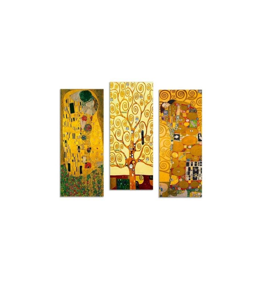 Dekorative MDF-Malerei, 3 Stück, Multicolor, Mdf
