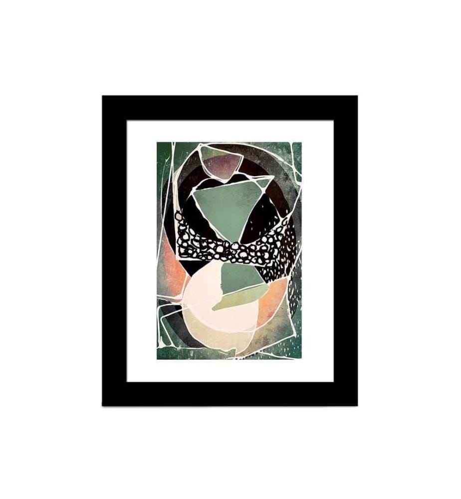 Dekoratives gerahmtes MDF-Gemälde, Multicolor, MDF-Gemälde, PVC-Rahmen