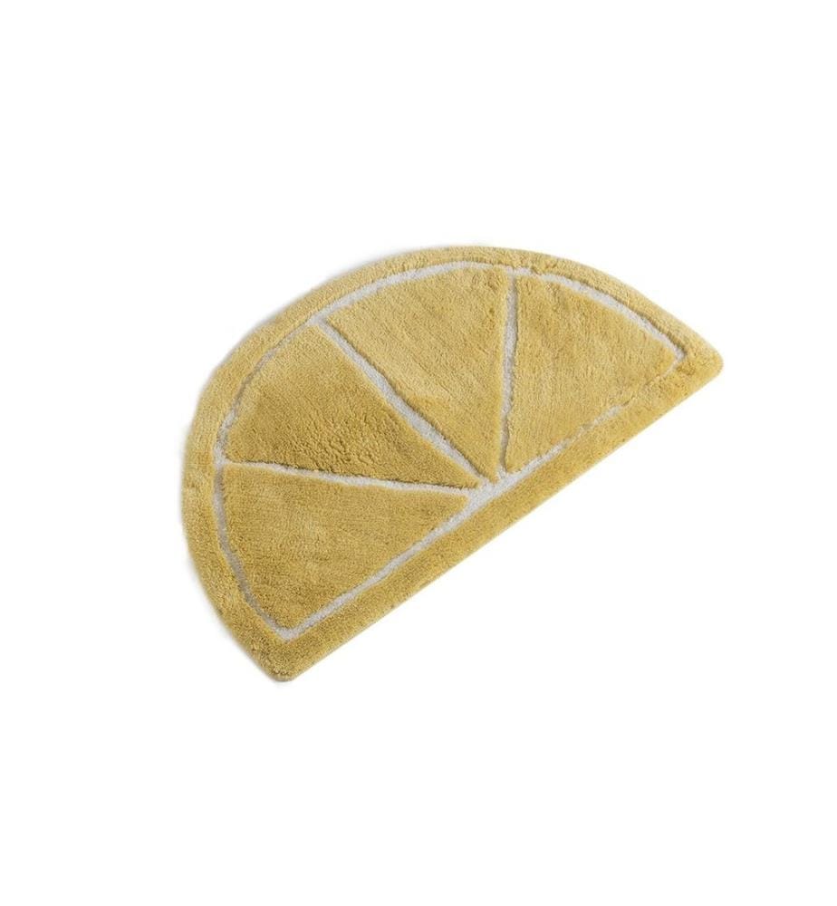 Bathmat, Yellow, Acrylic, 18-30 mm Pile Height
