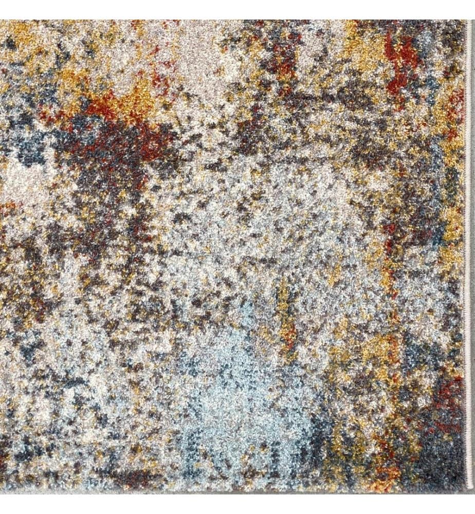 Tapis de hall, 80 x 150, , Crème, Bleu, Polyproplène, 1700 G-m²,