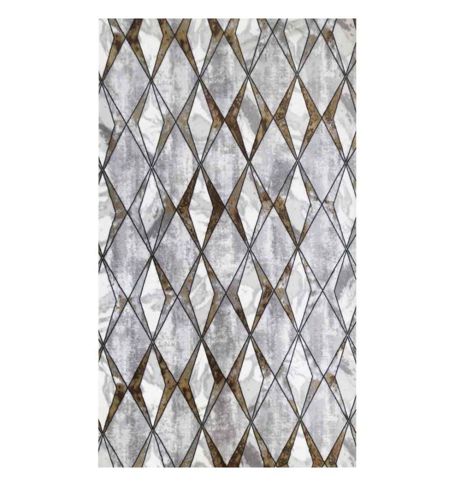 Hallenteppich, 100 x 600, , Grau, Gold, Polyester, 1500 gr-m²,