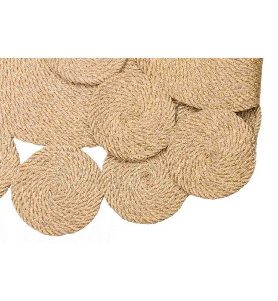 Flurteppich, 90 x 200, , Beige, 50% Polyproplyen - 50% Jute, 2890 gr-m²,