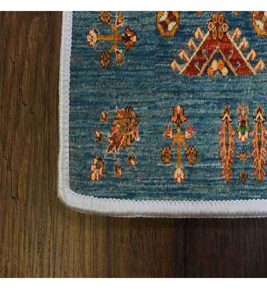 Tappeto da sala, 80 x 150, , Multicolore, Poliestere, Altezza pelo 1 mm