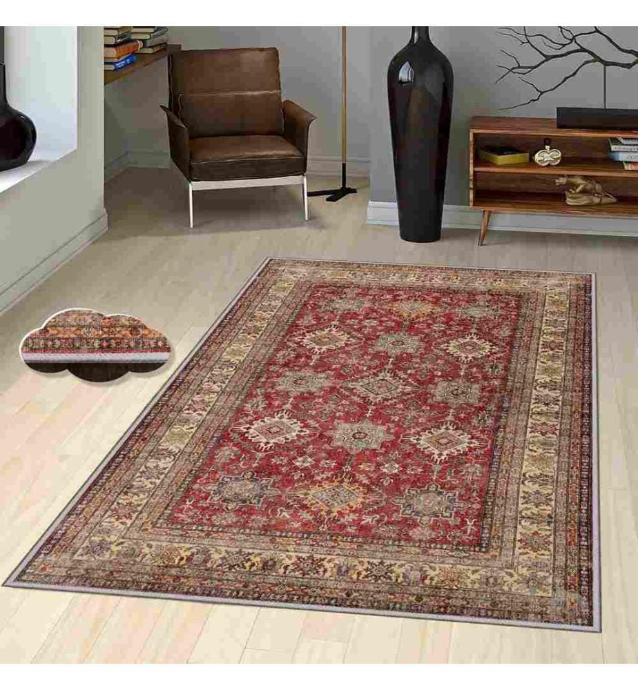 Tappeto da sala, 80 x 150, , Multicolore, Poliestere, Altezza pelo 1 mm