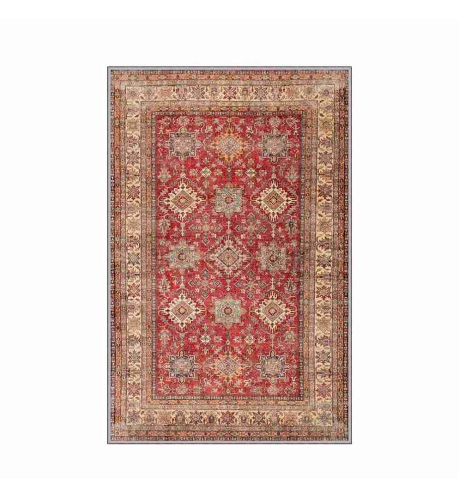Tappeto da sala, 80 x 150, , Multicolore, Poliestere, Altezza pelo 1 mm