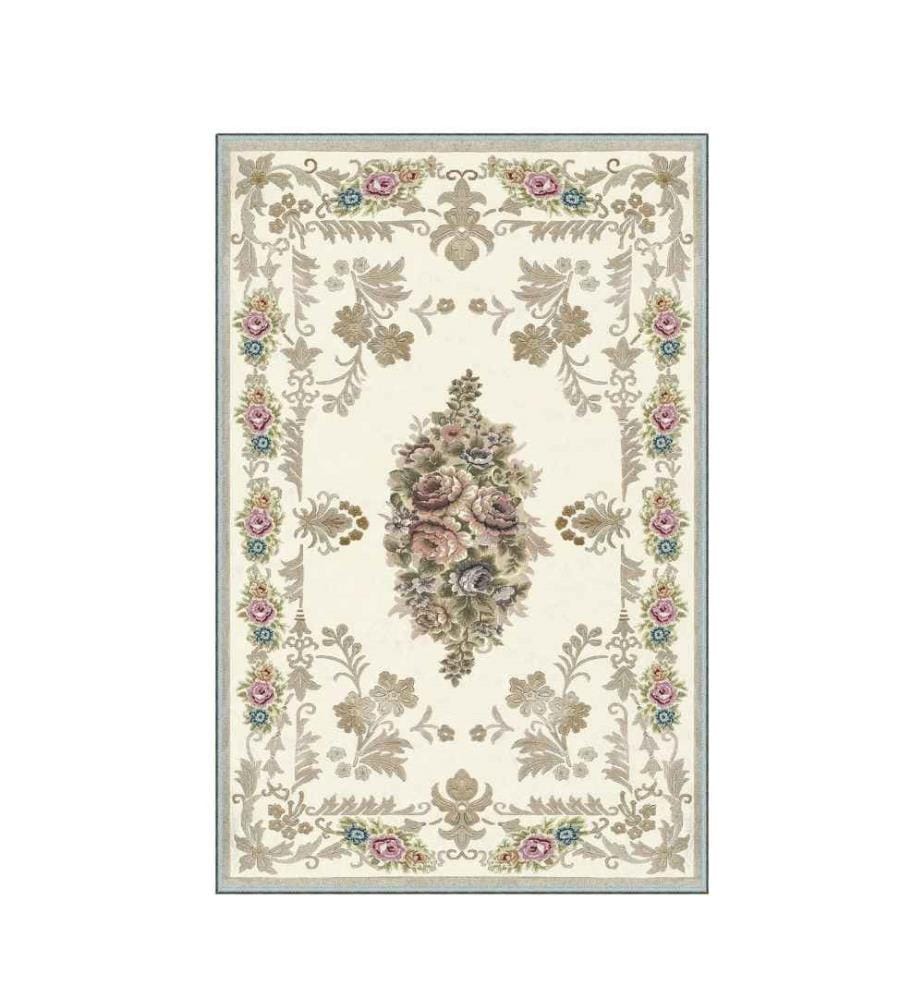 Tappeto da sala, 100 x 200, , Multicolore, Poliestere, Altezza pelo 1 mm