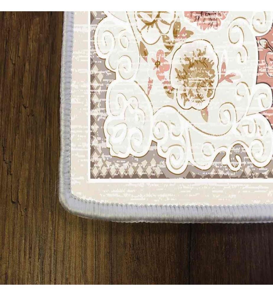Tappeto da sala, 100 x 150, , Multicolore, Poliestere, Altezza pelo 1 mm