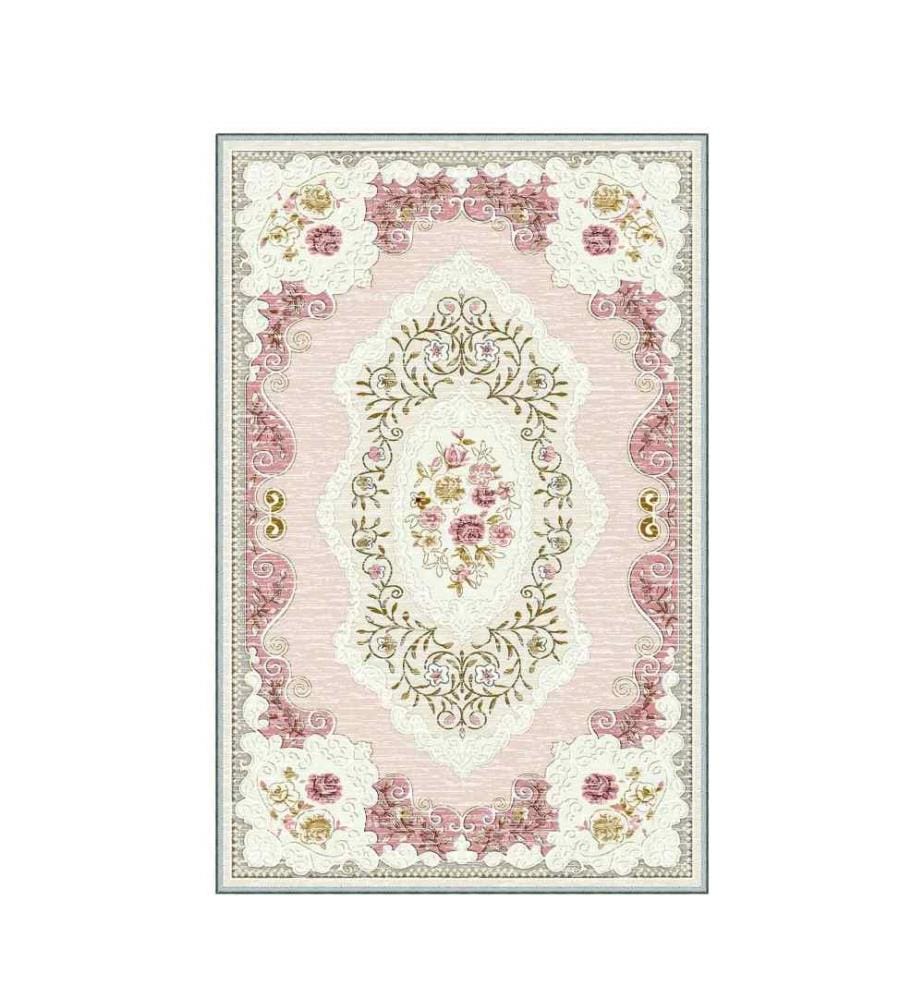 Tappeto da sala, 100 x 150, , Multicolore, Poliestere, Altezza pelo 1 mm