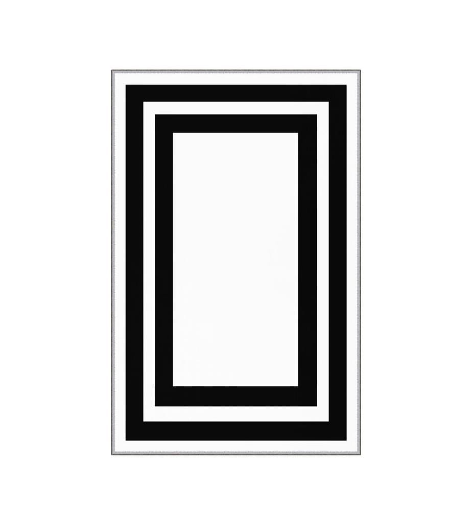 Tappeto da sala, 80 x 150, , Multicolore, Poliestere, Altezza pelo 1 mm