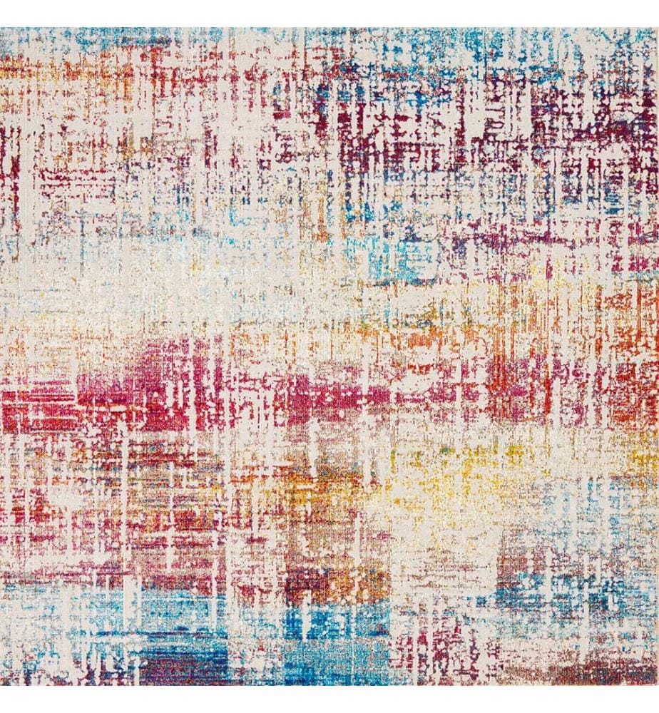 Tappeto da sala, 80 x 150, , Multicolore, Poliestere, Altezza pelo 1 mm