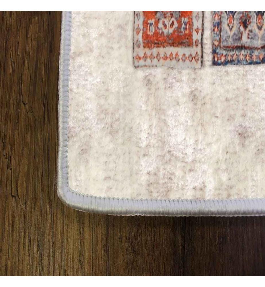 Tappeto da sala, 100 x 200, , Multicolore, Poliestere, Altezza pelo 1 mm
